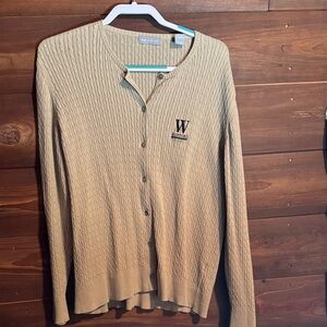Page & Tuttle Beige Knit Sweater